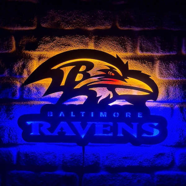 Baltimore Ravens Sign - Etsy