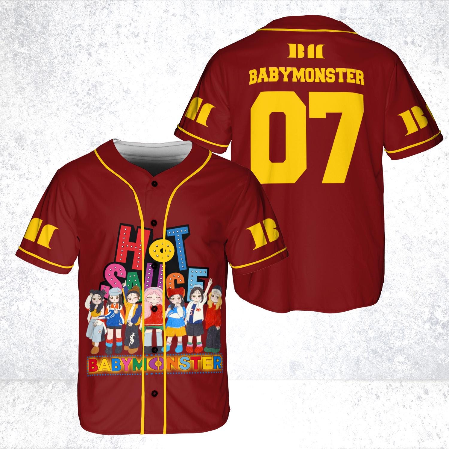 Babymonster Jersey - Etsy