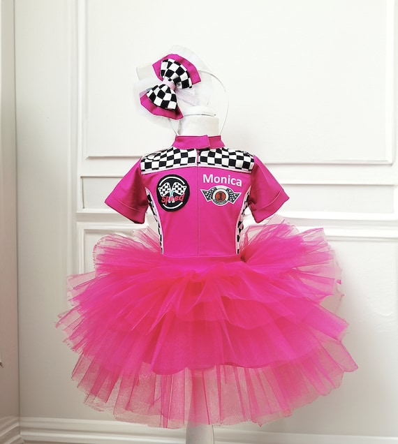 Customer photo of Pink Race Car Costume