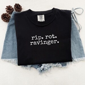Slade Ravinger Comfort Colors® Tee, Plated Prisoner Series, Commander Rip, Dark Romance Tee image 3