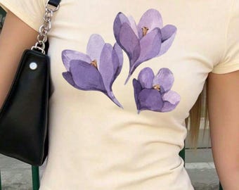 Bloom de fleur Graphic Baby Tee