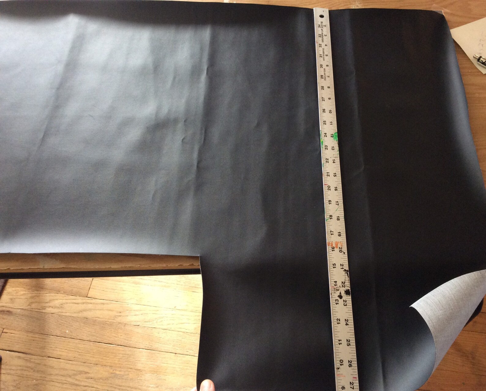 Chalk board fabric utility fabric black vinyl chalkboard Etsy