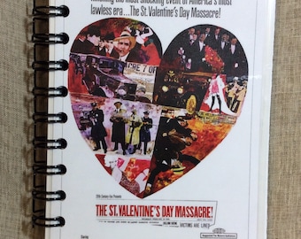 Gangster Movie Journal: St Valentines Day Massacre Spiral Notebook