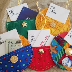 Porta tarjetas de regalo, agradecimiento a los empleados, decoración navideña, billetera para dinero, etiqueta de regalo reutilizable, adorno para paquete, bono de vacaciones, agradecimiento