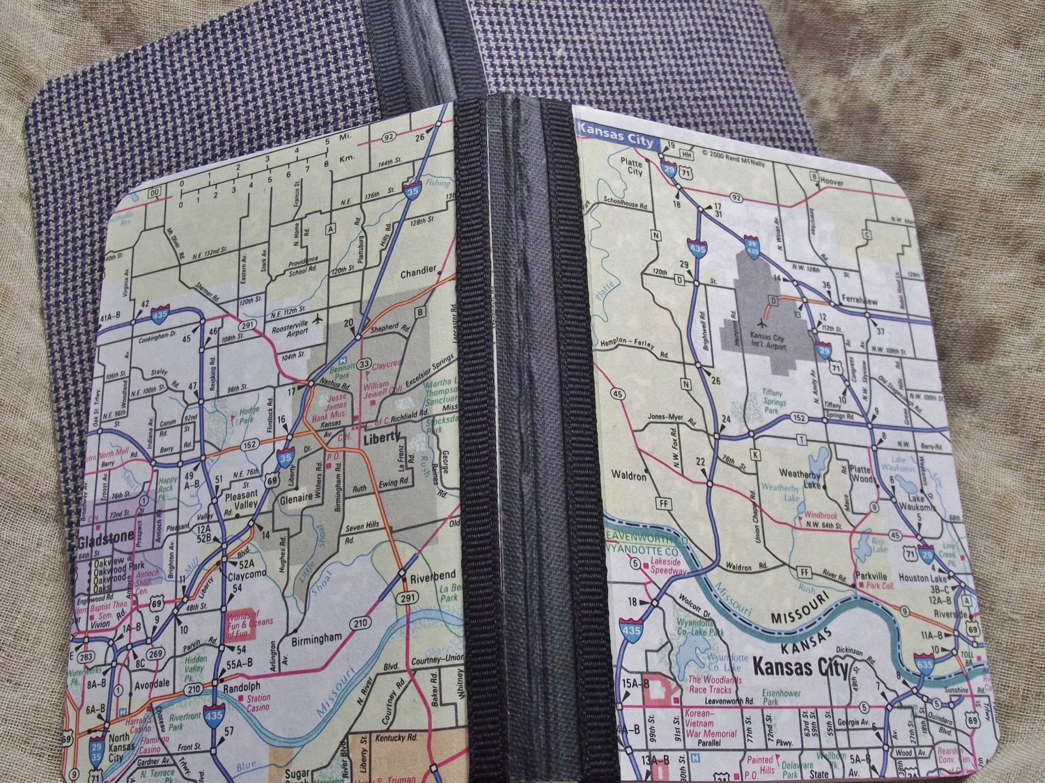 Custom Map Mini Notebook: Personalized Wedding Favor - Etsy
