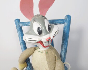 bugs bunny stuffed animal with pull string