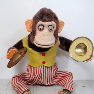 Monkey with cymbals sales