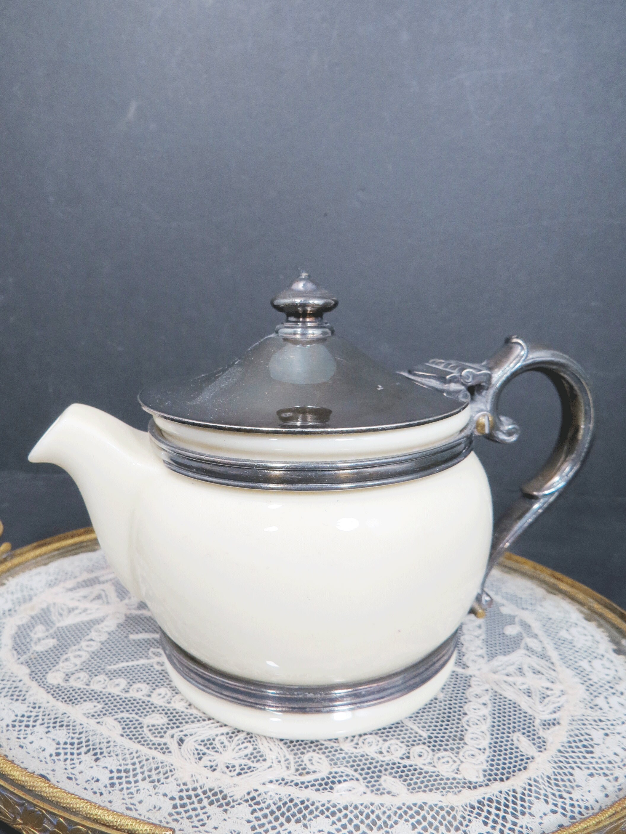 Lenox Hotel Teapot Silver Soldered Reed & Barton Two Cup Etsy