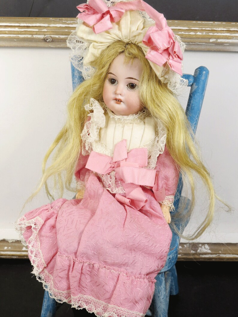 Vintage Armand Marseille Bisque Head Character Doll 370 Real Etsy