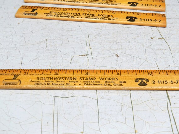 Plain Wooden Rulers Available in 30cm/12 Inch or 15cm/6 Inch 