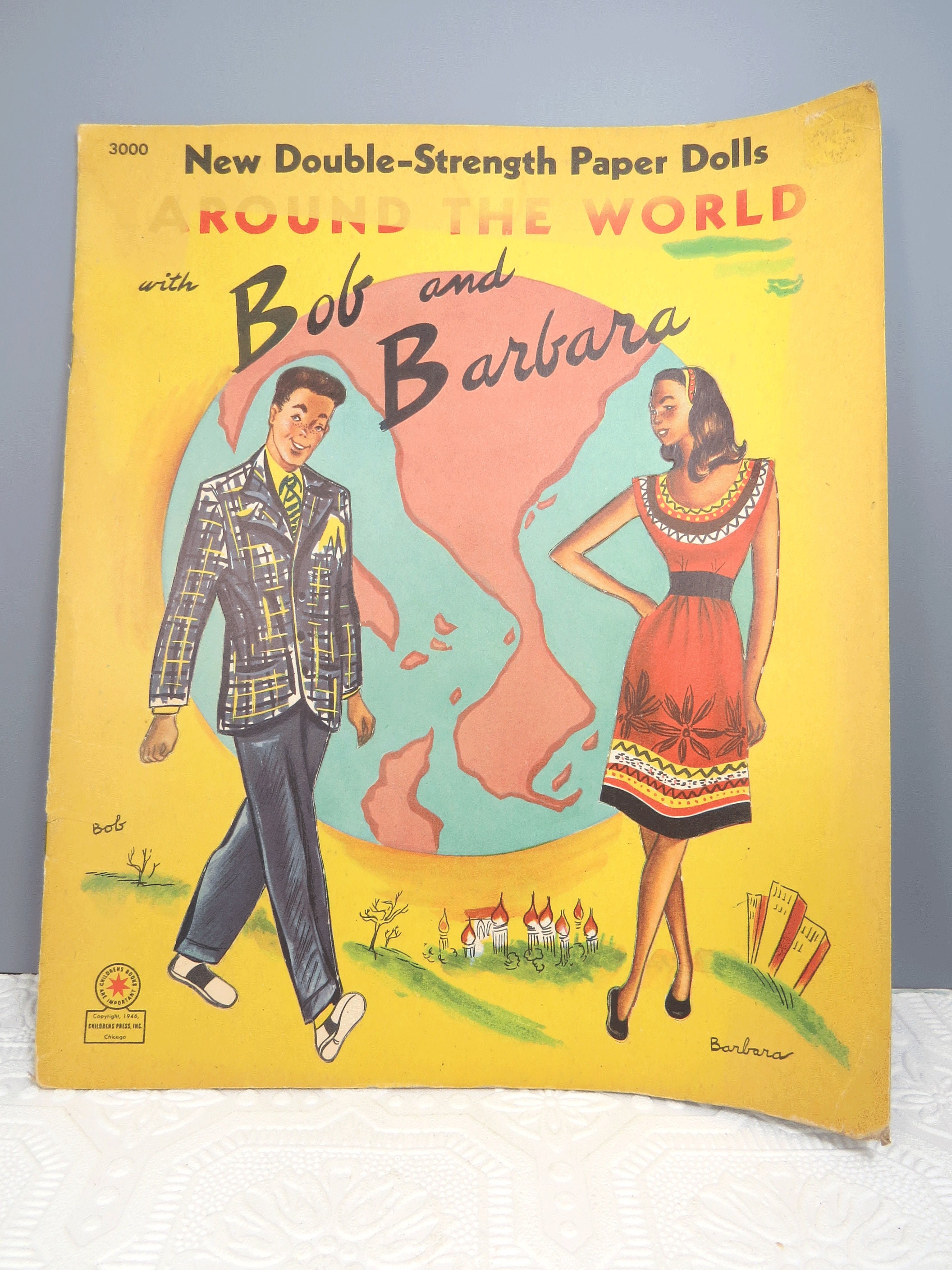 vintage paper dolls 1940s