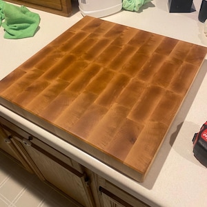 Large Maple End Grain Cutting Board