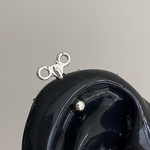 Mini Wind-Up Vertical Helix Earring – Silver Industrial Barbell Piercing