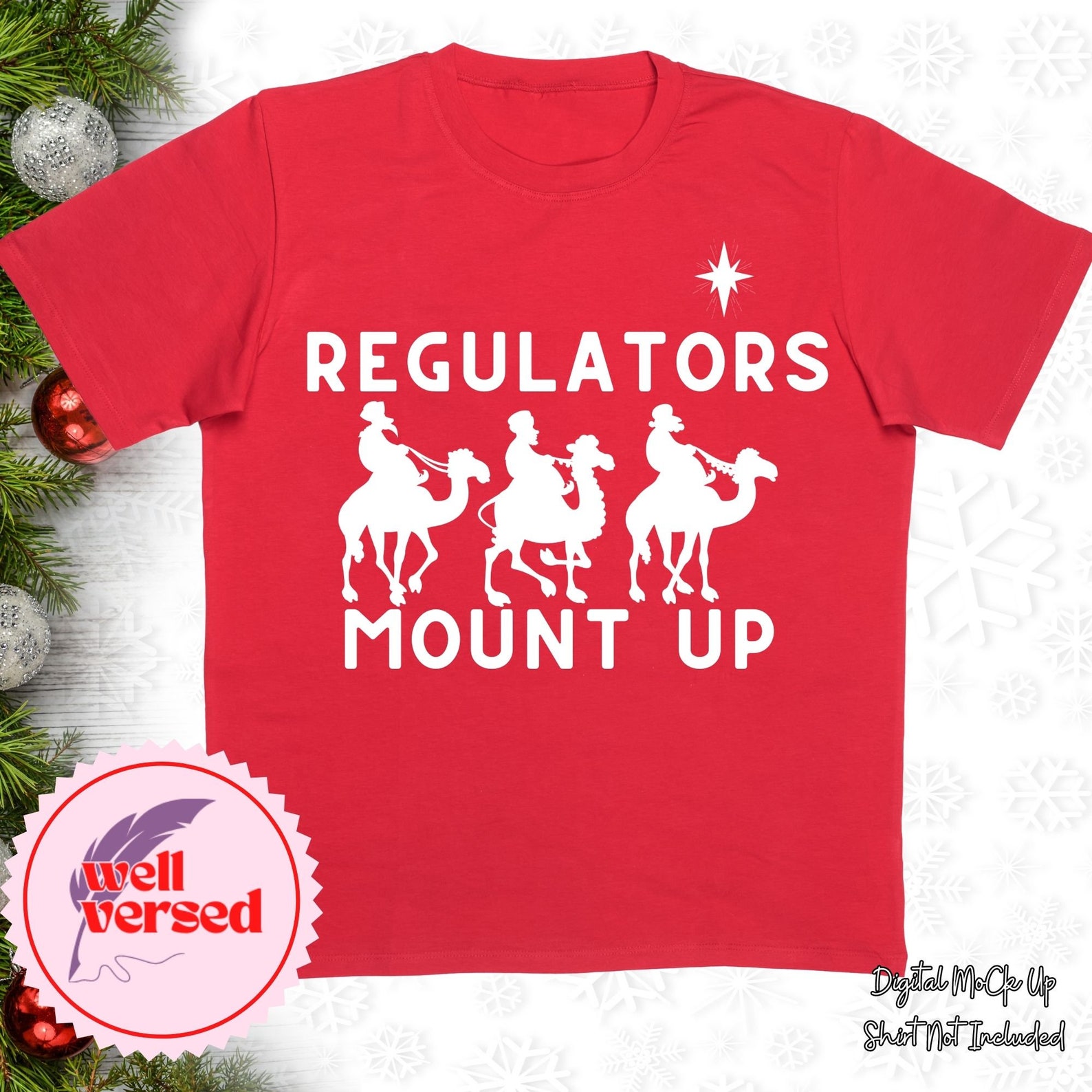 Wisemen SVG, PNG, PDF Regulators Mount up Svg, Png, Pdf Funny Christmas