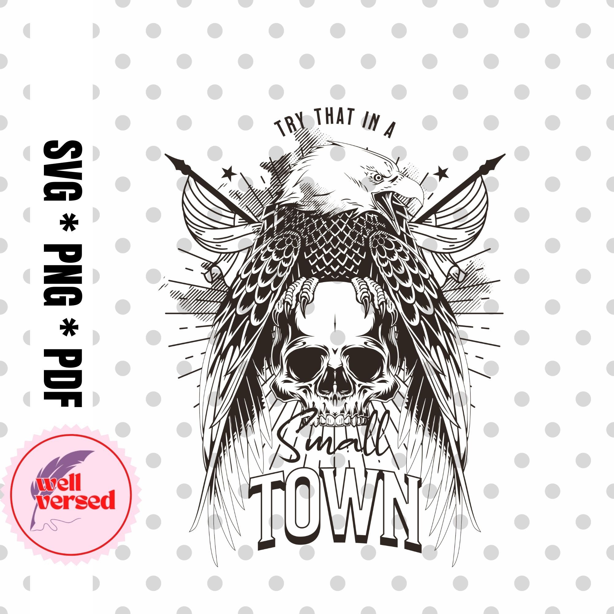 Jason Aldean Try That in a Small Town SVG PNG PDF Save Me - Etsy Australia