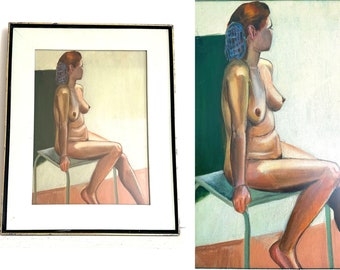 Nude with a Snood / c. mid century