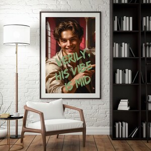 Funny Renaissance Meme Print: Rembrandt-Style Portrait (Digital Download JPEGs, Personal Use Only)