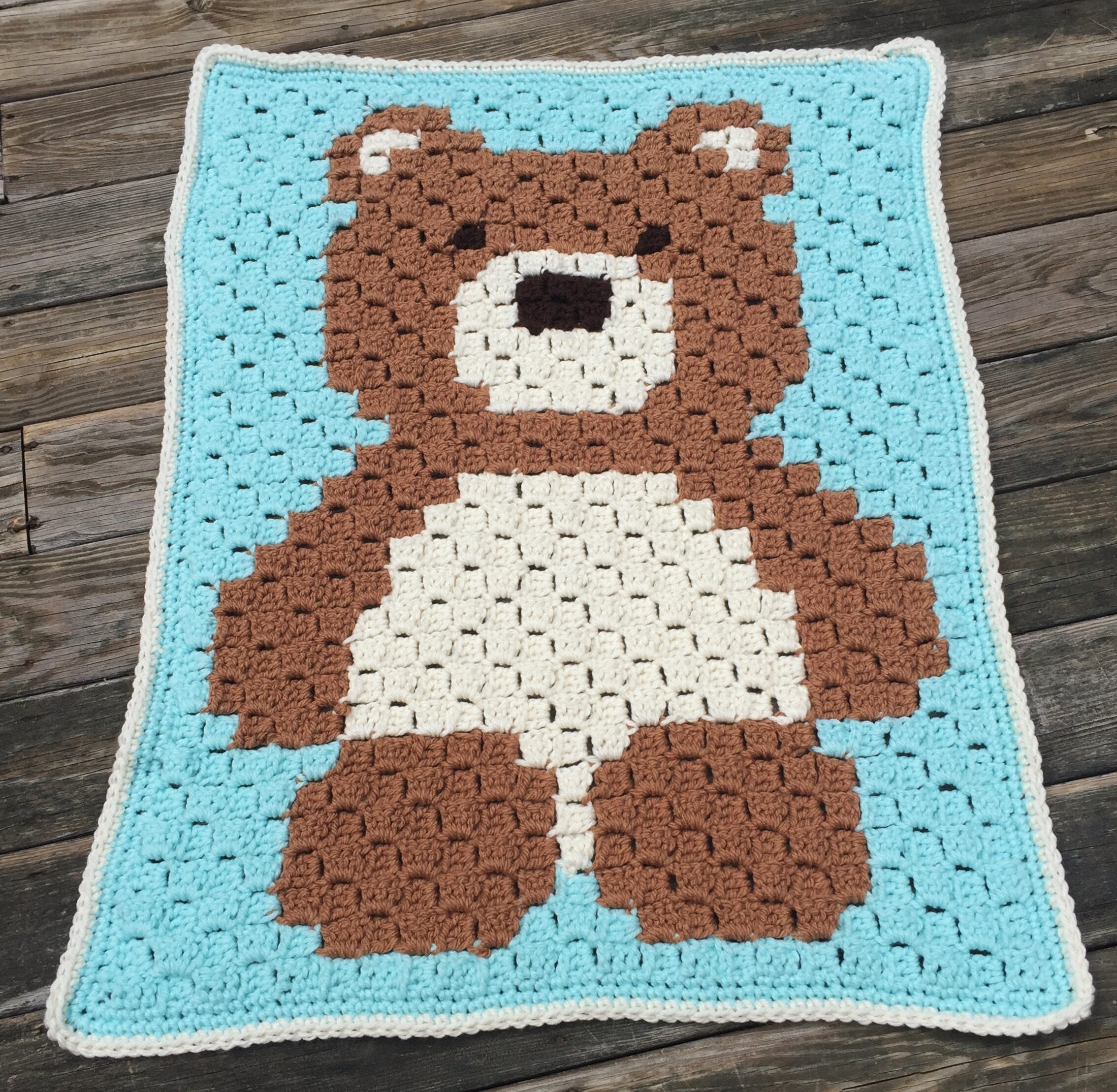 teddy bear fleece blanket
