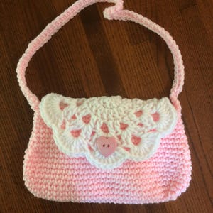 Sac à main petite fille au crochet Sac à main pour enfant. Petit sac à main