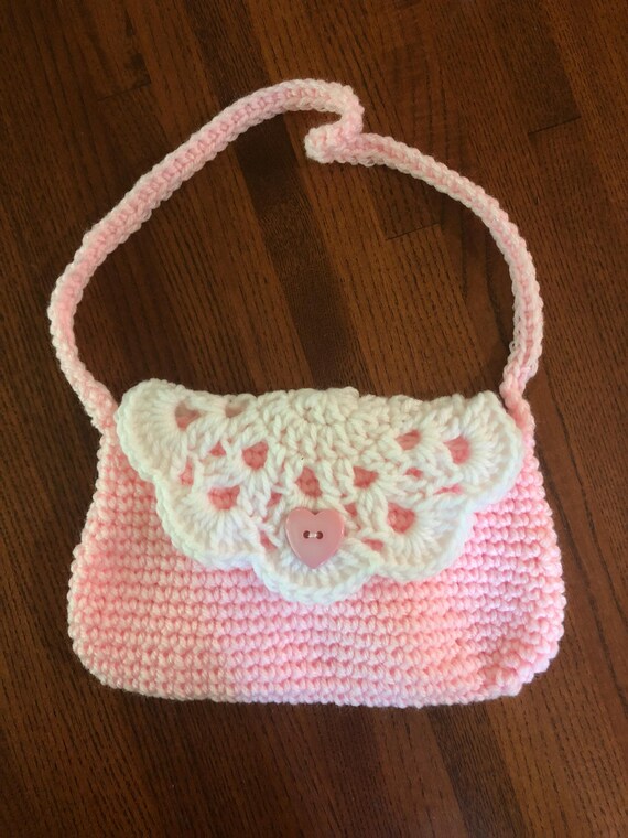 Monedero tejido a crochet para Bolso Bolso pequeño
