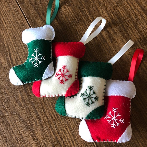 Felt Christmas Ornaments Etsy