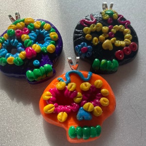 Sugar skull pendants