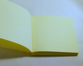 Lined Paper Choice For Text Block of Custom Hand Made Journals PM#lined