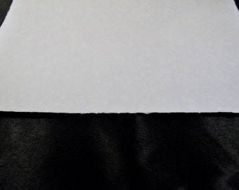 One Hand Made Paper Water Color Paper for Painting made from Cotton Fibers PM--#Sample1