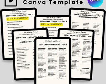 7550+ Pages PLR Canva Template Bundle with Master Resell Rights