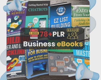 78 PLR Business eBooks for Rapid Growth | Resell & Profit Today