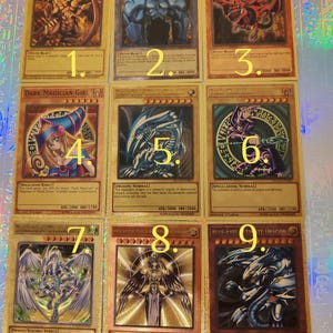 etsy yugioh cards Yugiohs Rare and Foil Yu Gi Ho - Etsy