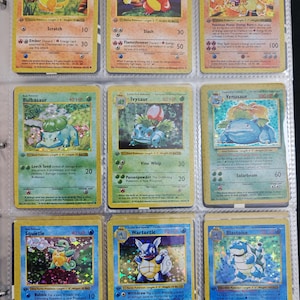 151 carte del set base Pokémon