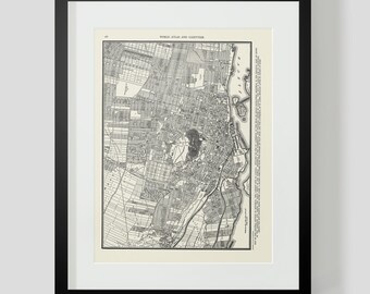 Map of Montreal Canada