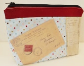 Carte Postale Zip Pouch