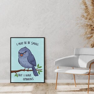 Colorful Bird Wall Art – Printable Bird Poster – Bird Lover Gift – Boho Nature Print – Digital Bird Art