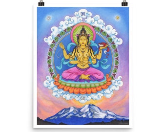 Goddess Prajnaparamita  |  Tibetan Goddess of Wisdom  | Goddess Art  |  Mt Shasta Goddess Temple