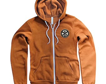 Chicago Municipal Logo Patch Zip-Up Hoodie Sweatshirt