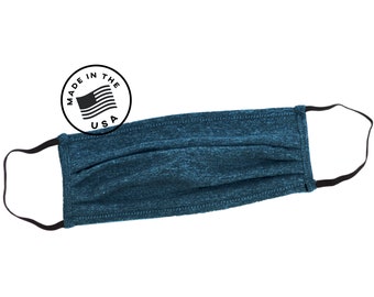Navy Cloth Face Mask Reusable Ships Quick