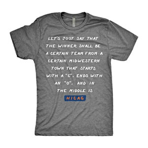 Super Fans Chicago Bears "hicag" T-Shirt