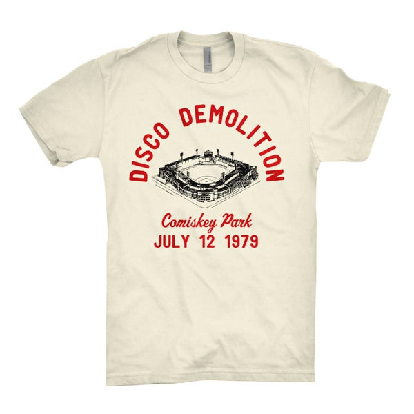 Disco Demolition Vintage/Retro White Sox T-Shirt