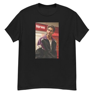 C.O.S.A MOLTISANTI Tシャツ ブラック L Chris Moltisanti Shirt - Etsy