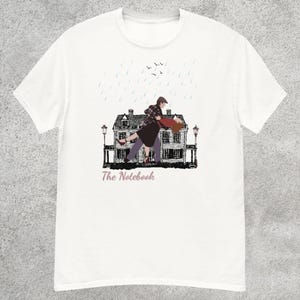 The Notebook T Shirt | Romantic Movie Graphic Tee | Vintage Romance T Shirt | The Notebook Movie Merch | Allie And Noah Tee | Unisex