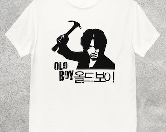 Oldboy 2003 T-shirt, Korean Movie Graphic T, Movie Shirt