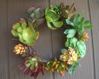 spanish moss wreath etsy