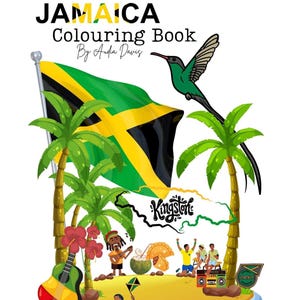 Jamaica Colouring Book with fun facts and activities