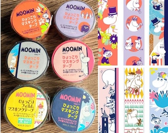 Moomin Washi-afplaktape | Wereldambachten | Moomin Sticker Briefpapier Dagboeken Planner Scrapbooking