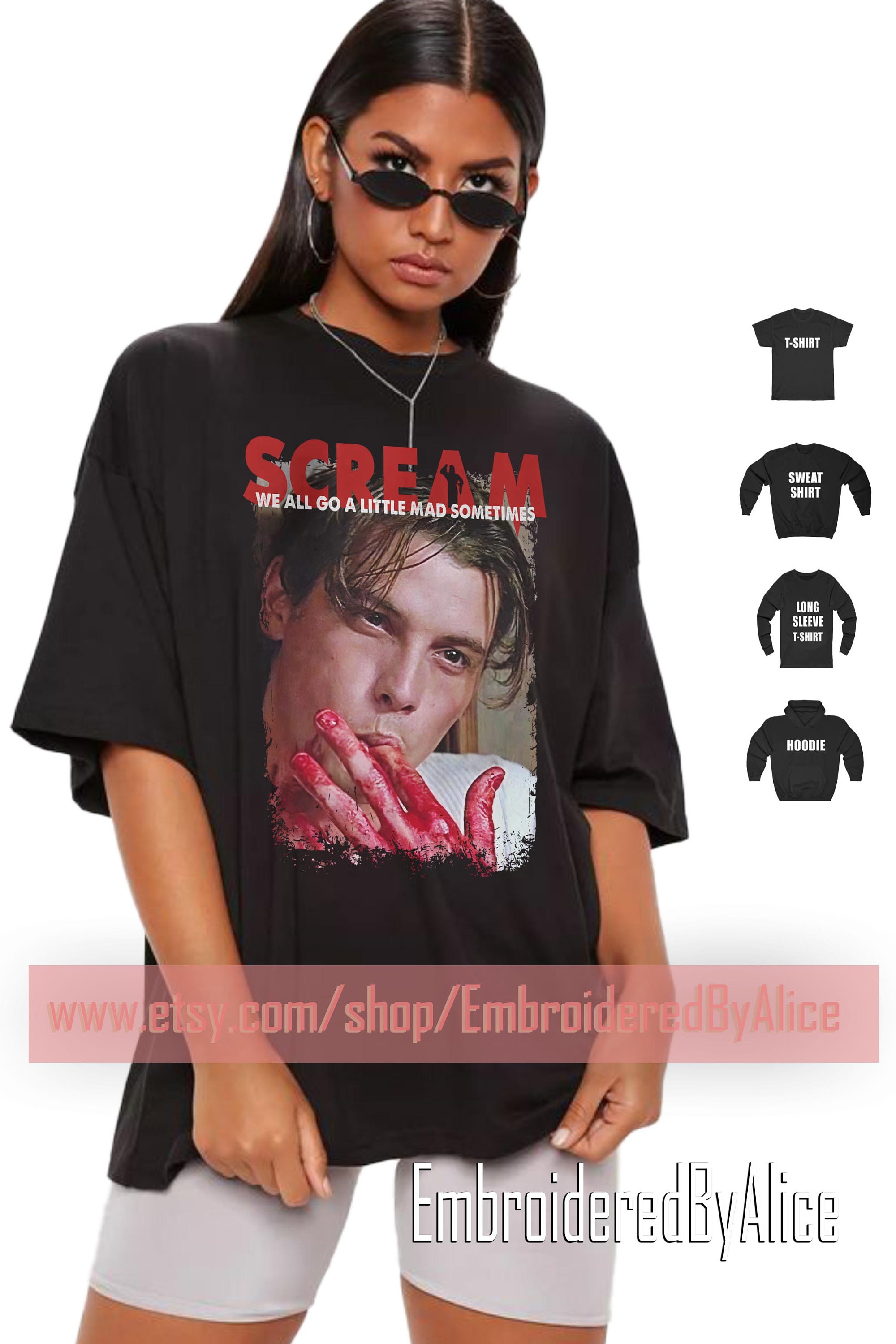 Scream Movie shirt, Billy Loomis Scream T Shirt