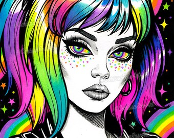 Number 43 | Art Print | Poster | Tapestry | Metal Print | Colorful