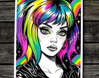 Number 43 | Art Print | Poster | Tapestry | Metal Print | Colorful