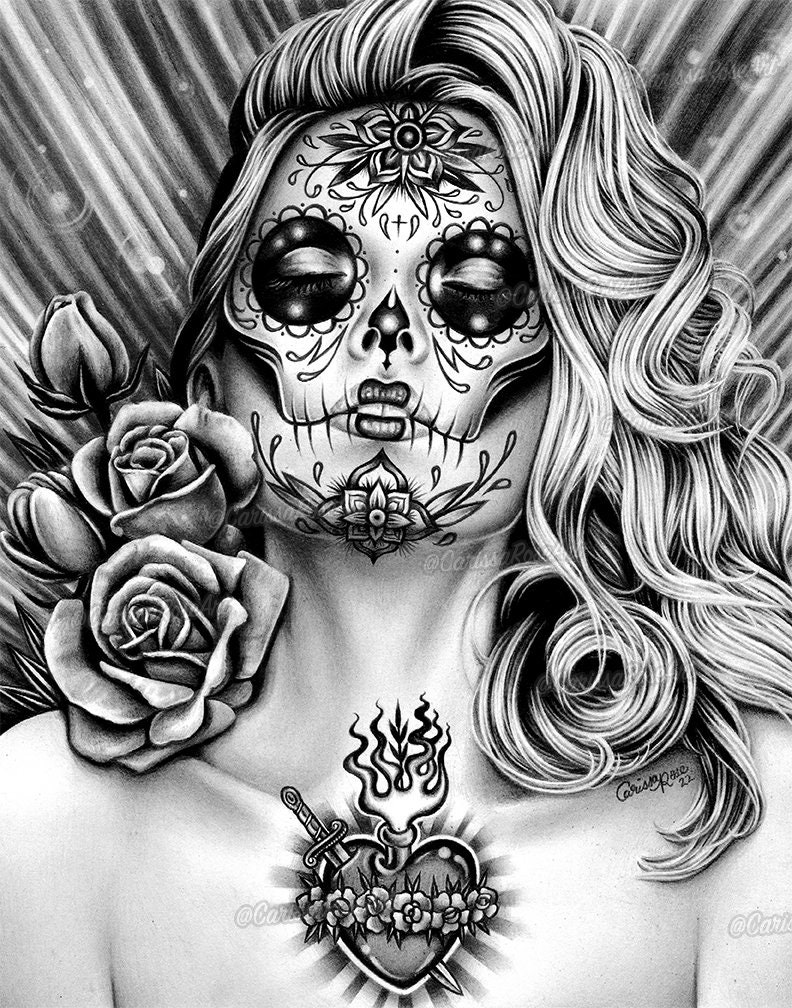 Amour Tattoo - Sugar skull girl hand tattoo. Tattooed by: Cuong Tatt |  Facebook